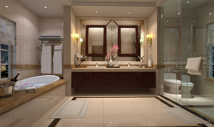 別墅設計衛生間如何凸顯功能性？ 